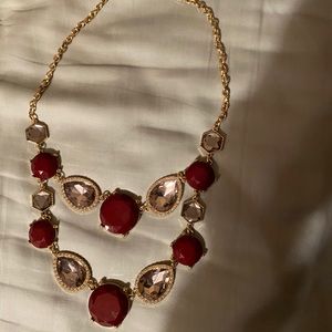 Gold tone Statement Necklace